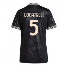 Juventus Manuel Locatelli #5 Tredjedrakt Kvinner 2025-26 Kortermet